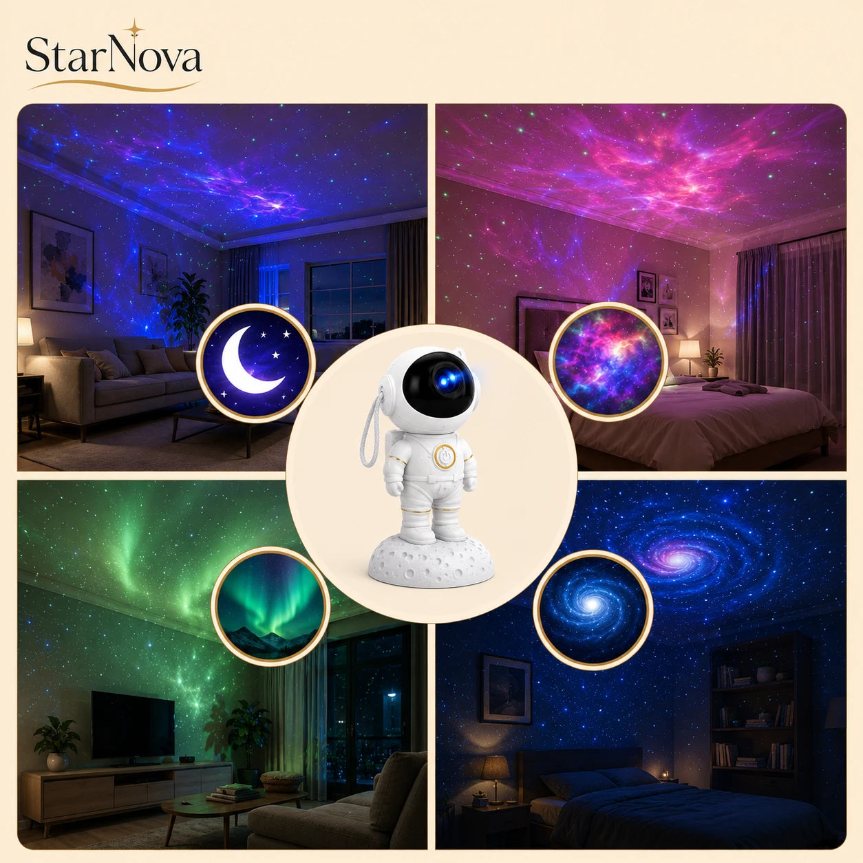 StarNova - Ilumina momentos de descanso