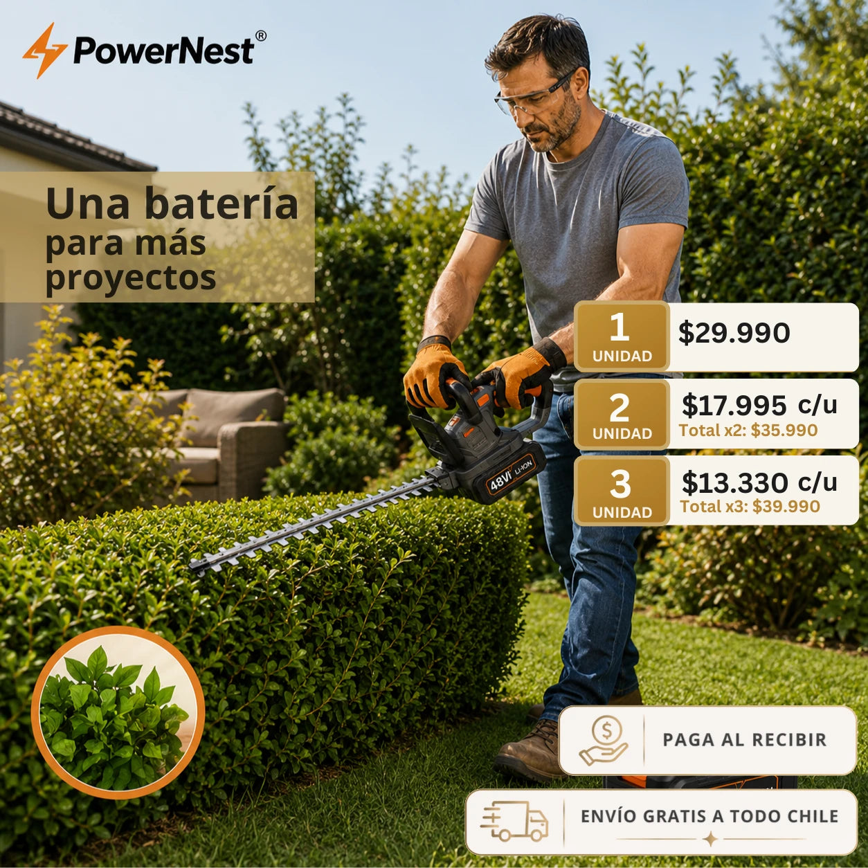 PowerNest - Energía lista para seguir trabajando