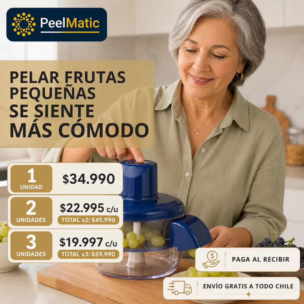 PeelMatic - Más comodidad al pelar