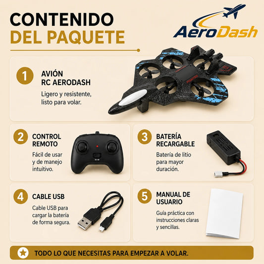 AeroDash - Control simple para cada vuelo