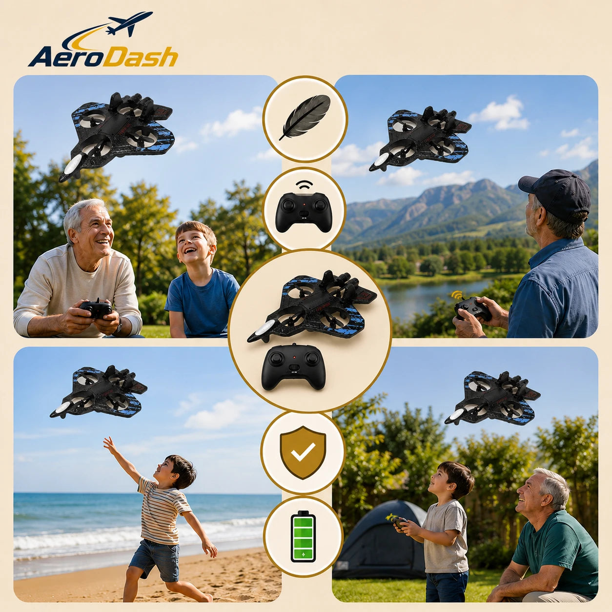 AeroDash - Control simple para cada vuelo