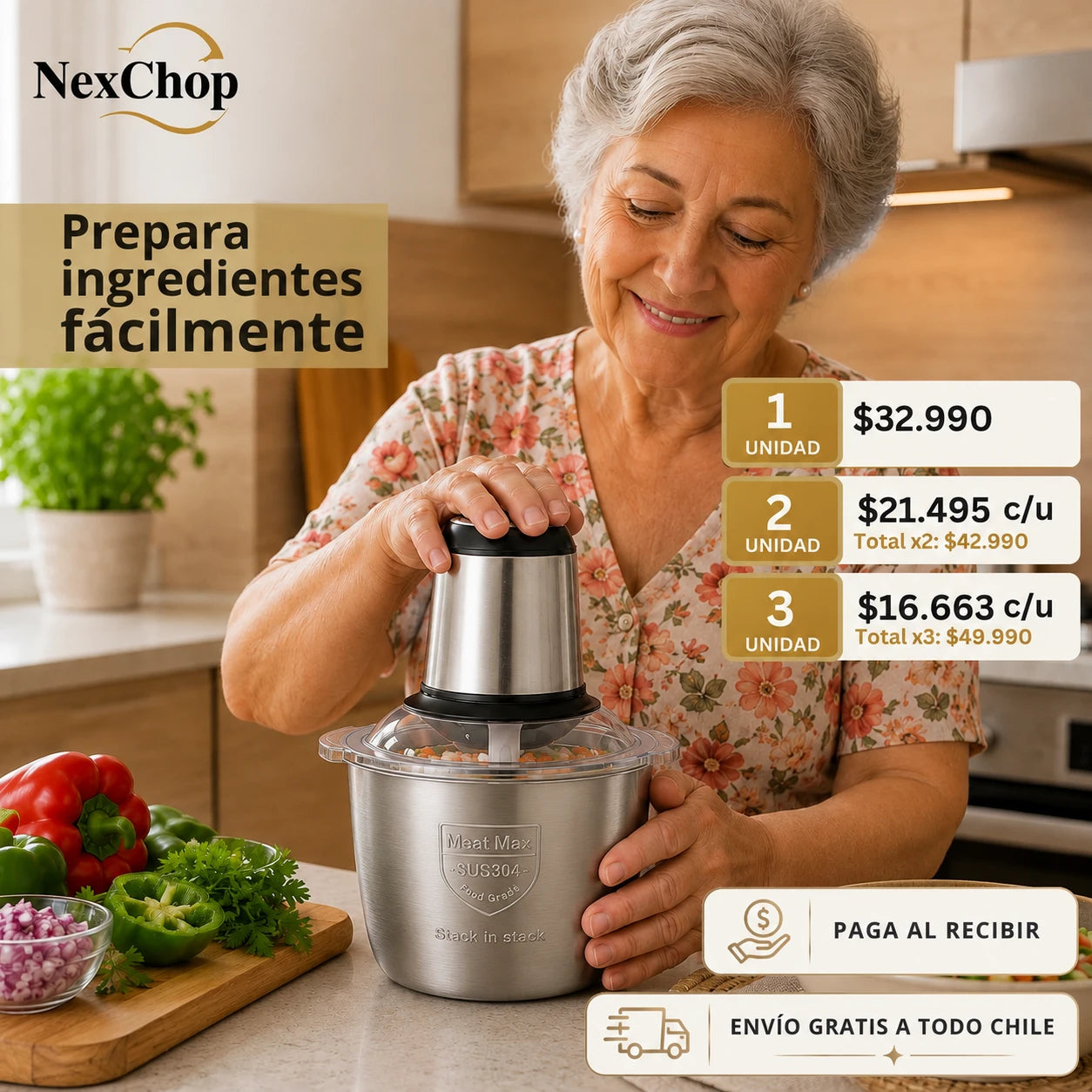 NexChop - Cocina con menos esfuerzo