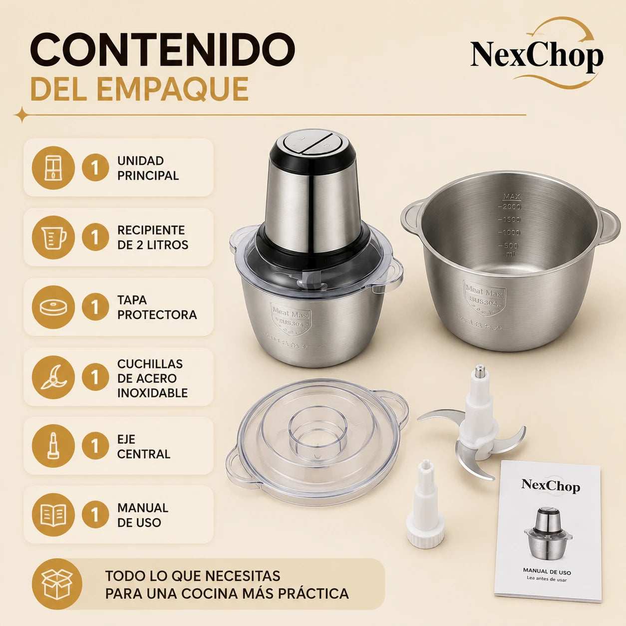 NexChop - Cocina con menos esfuerzo