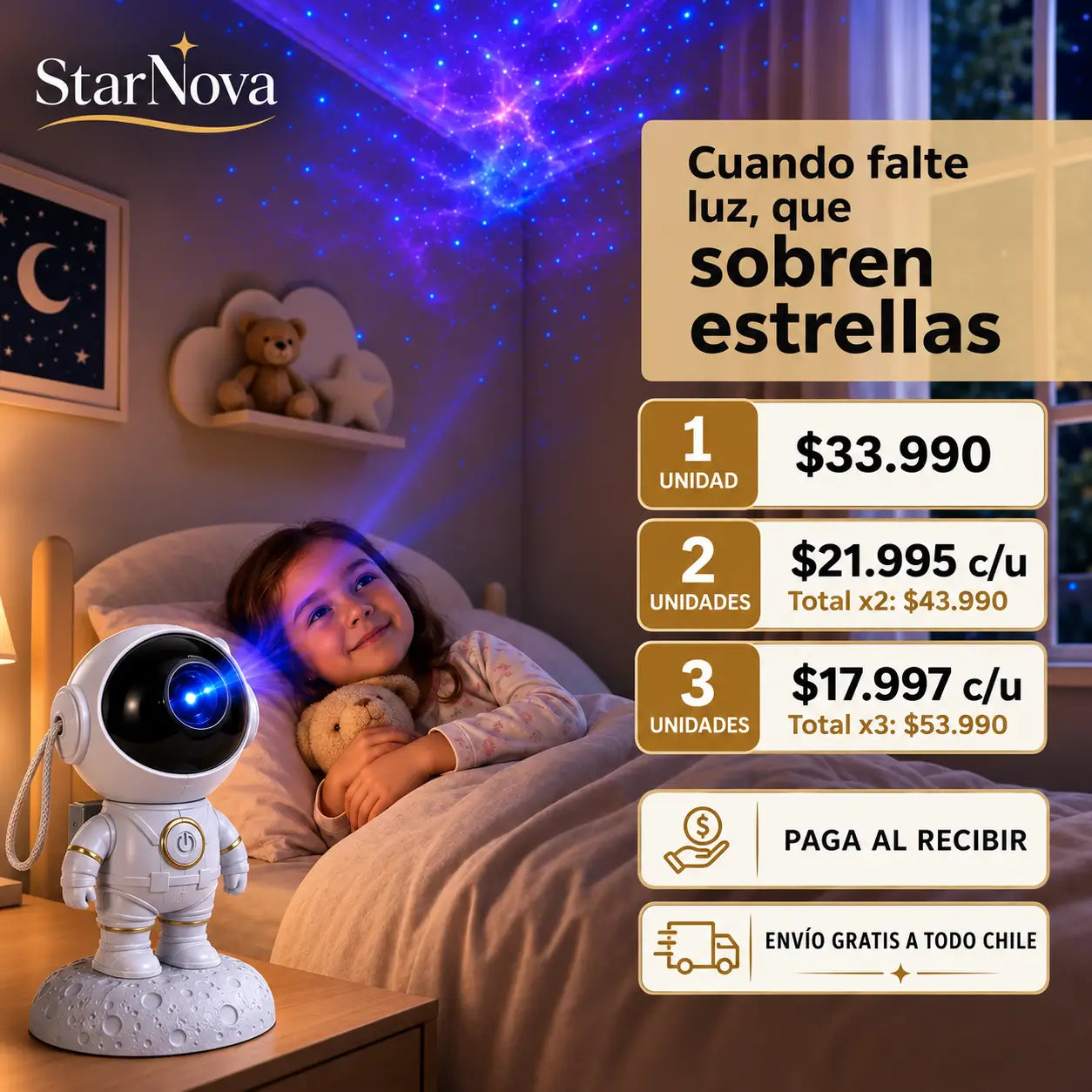 StarNova - Ilumina momentos de descanso