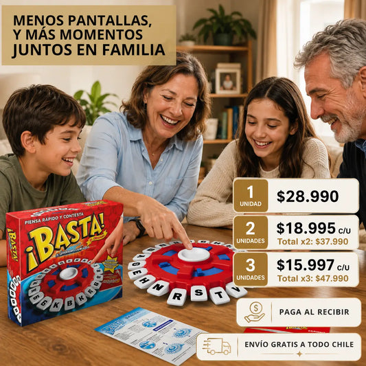 Juego de Mesa Familiar ¡Basta!